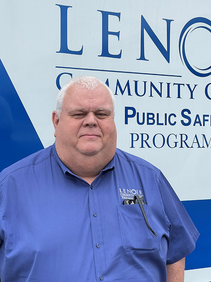 Wesley Clark, Assistant Director of Emergency Medical Science at Lenoir Community College